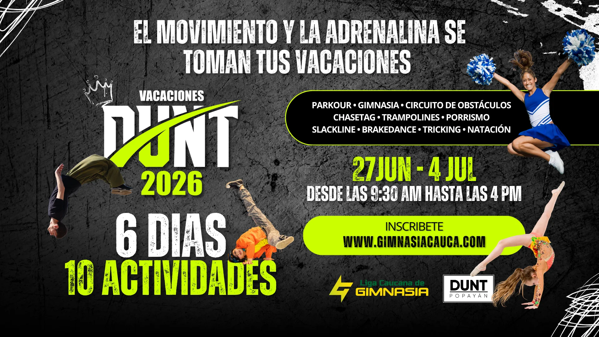 Vacaciones DUNT 2026